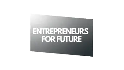 Entrepreneurs for Future Logo Schwarz weiss